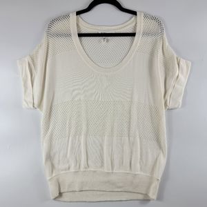 BCBGeneration Mesh T-Shirt, Size S